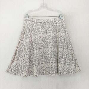 Cynthia Rowley Gray & White Flared Sports Mini Skirts 734